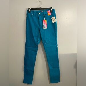 Skinnny Turquoise blue stretchy denim.  Brand new never worn.